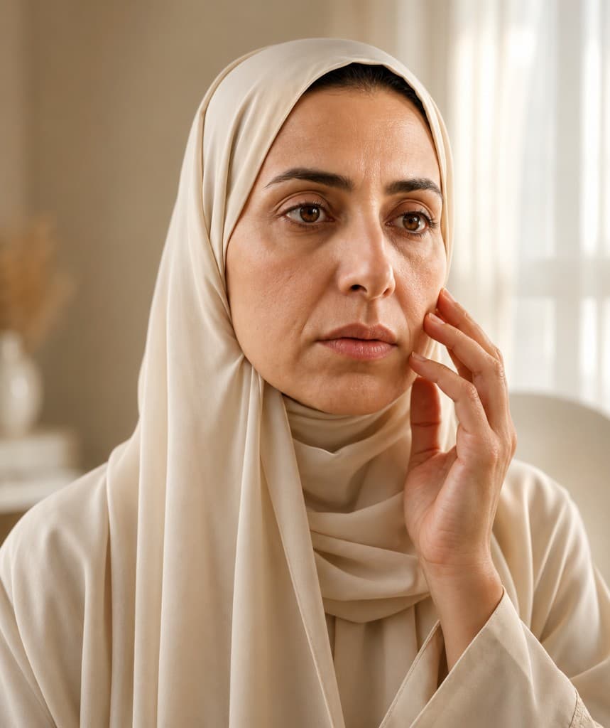 التجاعيد المبكرة — مشكلة تعرفينها